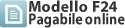 Modello F24 pagabile online